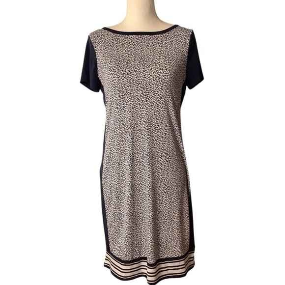 Michael Kors Flowerets Summer Midi Stretch Dress Size Small - Picture 1 of 8